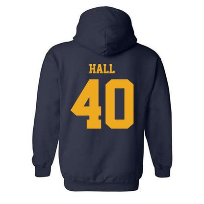 West Virginia - NCAA Football : Jason Hall - Classic Shersey Hooded Sweatshirt-1