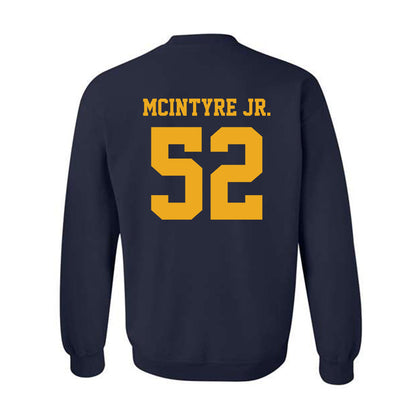 West Virginia - NCAA Football : Corey McIntyre Jr. - Classic Shersey Crewneck Sweatshirt-1