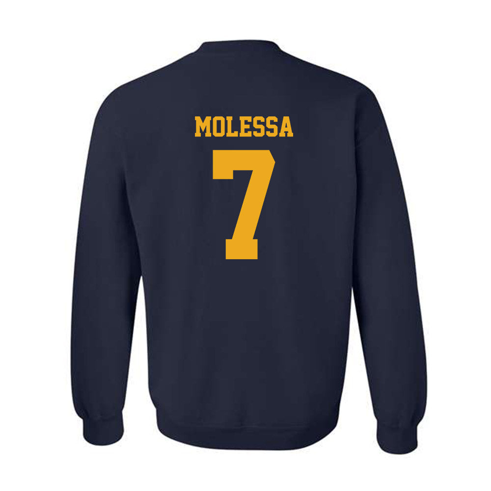 West Virginia - NCAA Baseball : Maxwell Molessa - Classic Shersey Crewneck Sweatshirt-1