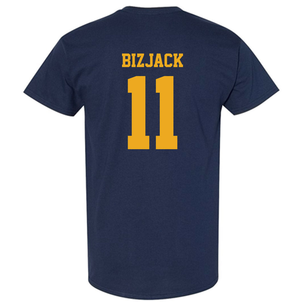 West Virginia - NCAA Men's Basketball : Finley Bizjack - Classic Shersey T-Shirt-1