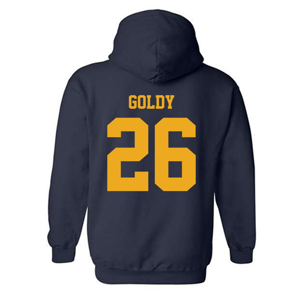 West Virginia - NCAA Baseball : Sean Goldy - Classic Shersey Hooded Sweatshirt-1