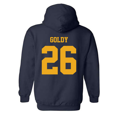 West Virginia - NCAA Baseball : Sean Goldy - Classic Shersey Hooded Sweatshirt-1