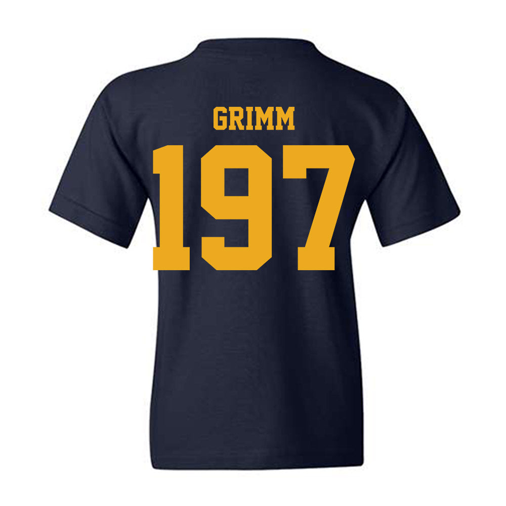 West Virginia - NCAA Wrestling : Coen Grimm - Classic Shersey Youth T-Shirt-1