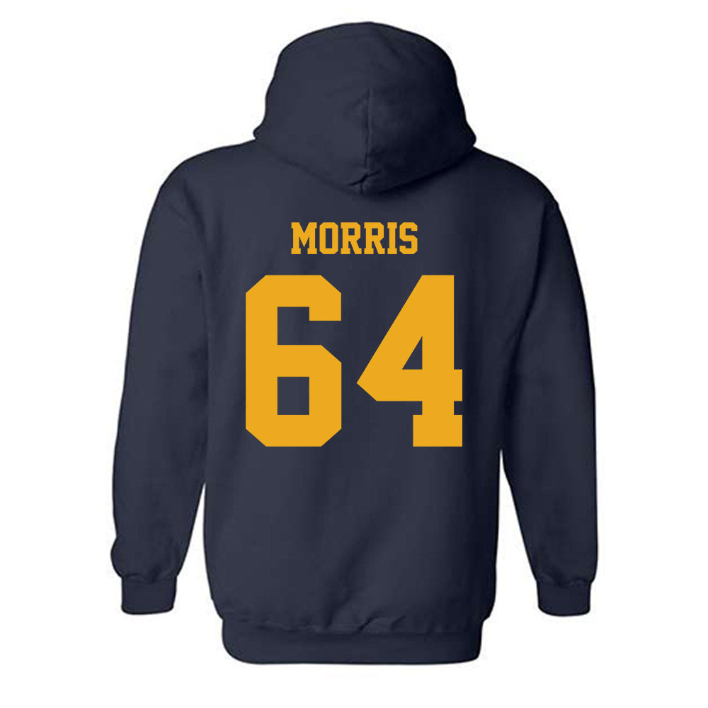West Virginia - NCAA Football : Rhett Morris - Classic Shersey Hooded Sweatshirt-1