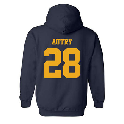 West Virginia - NCAA Football : Lawrence Autry - Classic Shersey Hooded Sweatshirt-1