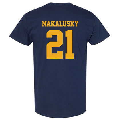 West Virginia - NCAA Women's Basketball : Riley Makalusky - Classic Shersey T-Shirt-1