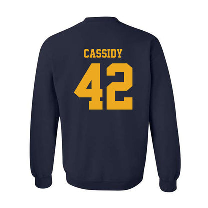 West Virginia - NCAA Football : Jack Cassidy - Classic Shersey Crewneck Sweatshirt-1