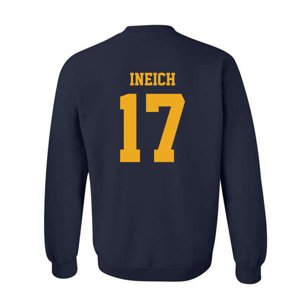 West Virginia - NCAA Baseball : Matt Ineich - Classic Shersey Crewneck Sweatshirt-1