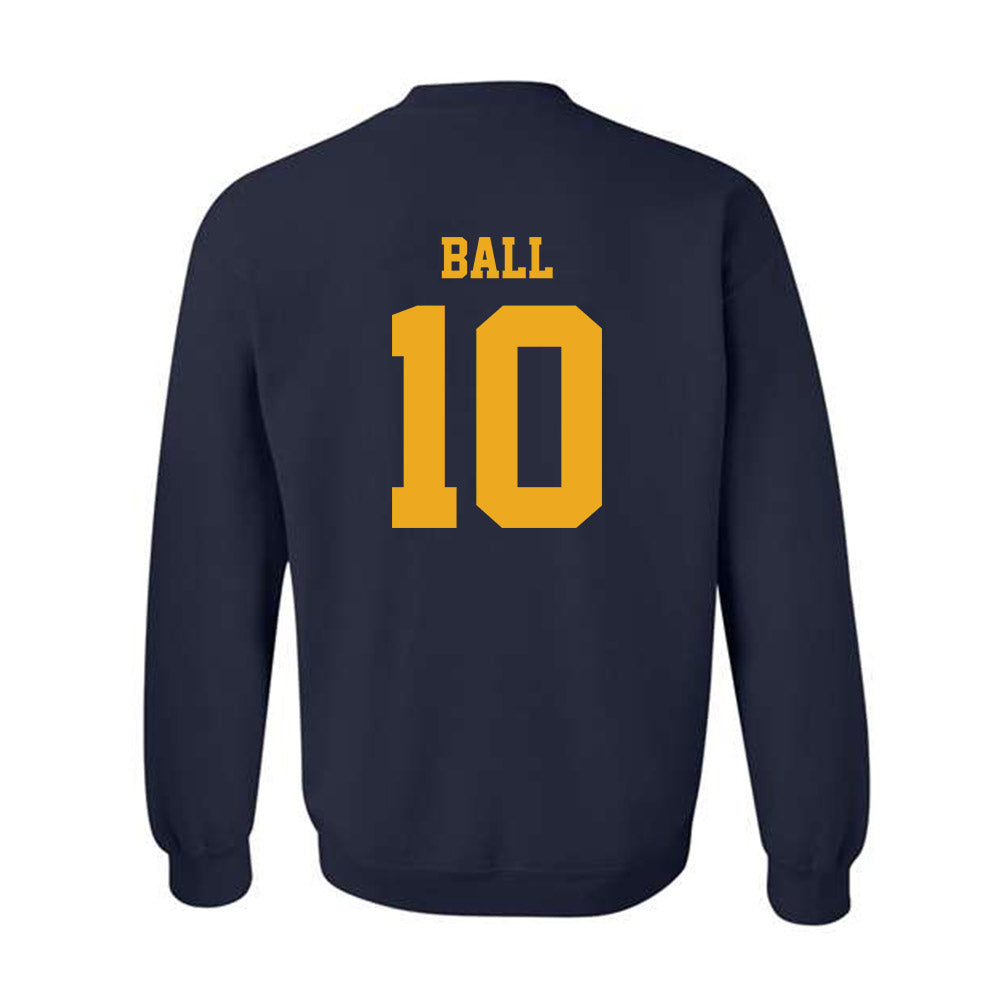 West Virginia - NCAA Football : Cam Ball - Classic Shersey Crewneck Sweatshirt-1