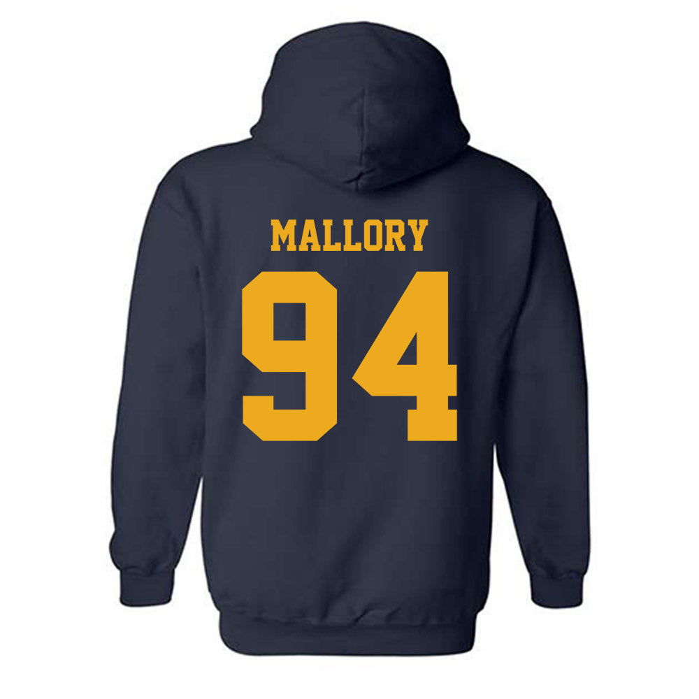West Virginia - NCAA Football : Cam Mallory - Classic Shersey Hooded Sweatshirt-1