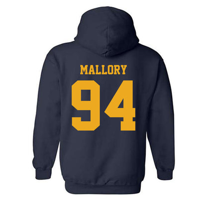 West Virginia - NCAA Football : Cam Mallory - Classic Shersey Hooded Sweatshirt-1