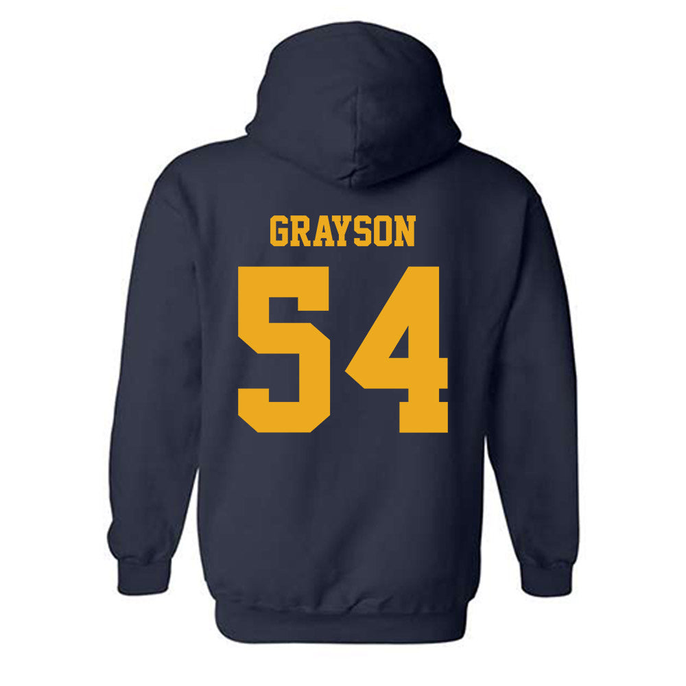 West Virginia - NCAA Football : Amare Grayson - Classic Shersey Hooded Sweatshirt-1