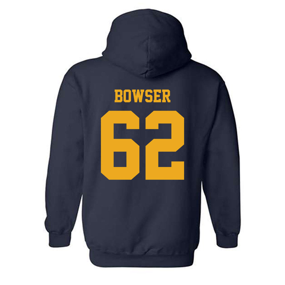 West Virginia - NCAA Football : Phillip Bowser - Classic Shersey Hooded Sweatshirt-1