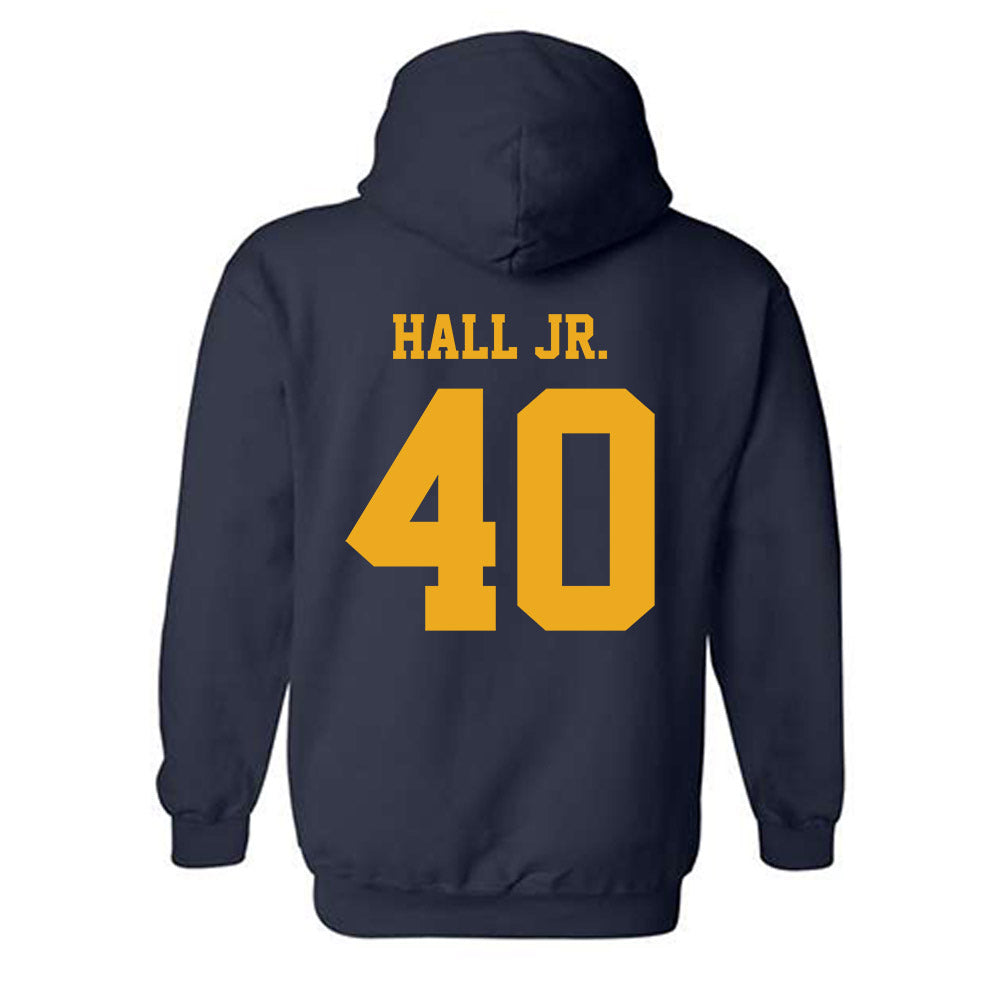 West Virginia - NCAA Football : Jason Hall Jr. - Classic Shersey Hooded Sweatshirt-1