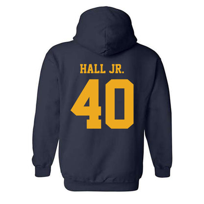 West Virginia - NCAA Football : Jason Hall Jr. - Classic Shersey Hooded Sweatshirt-1