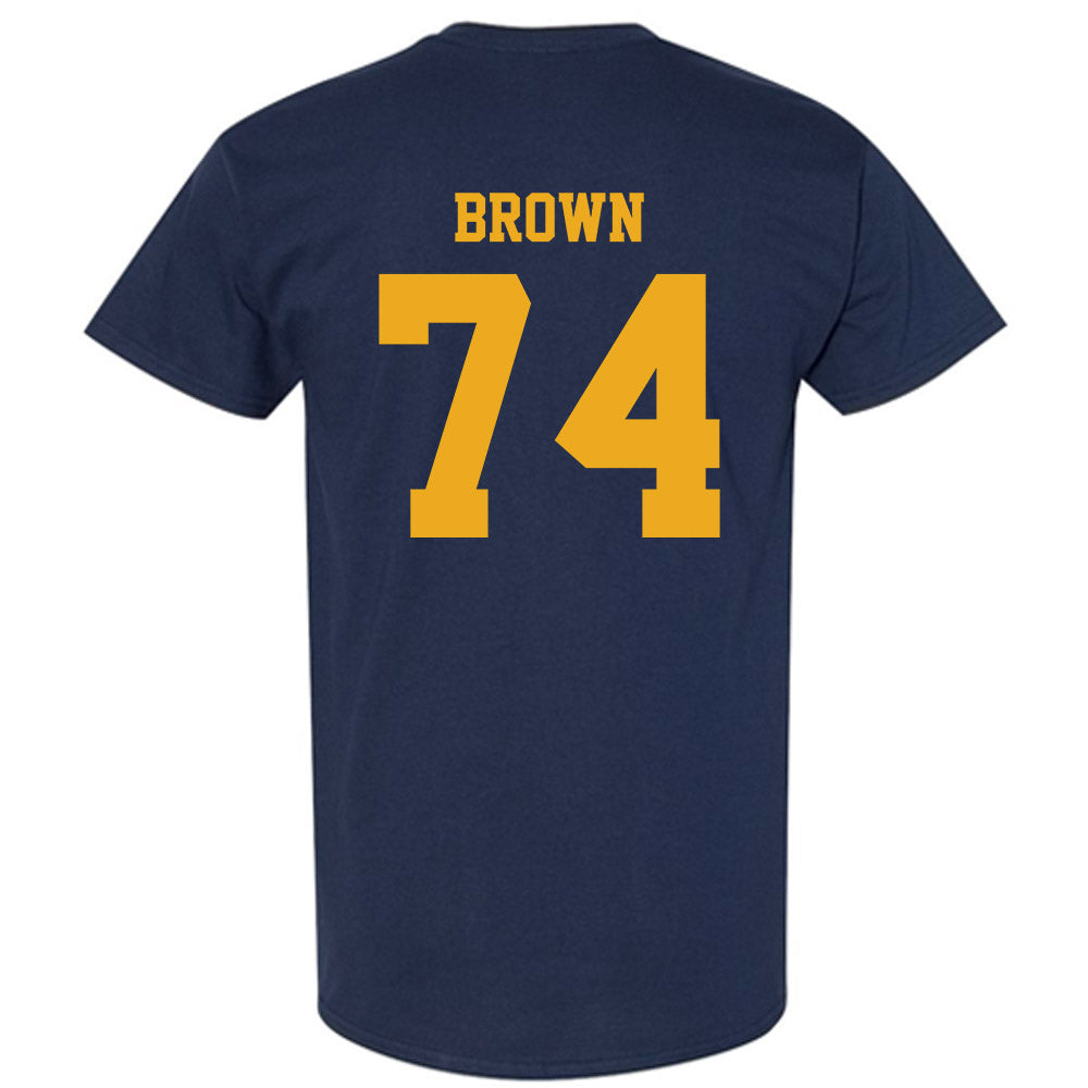 West Virginia - NCAA Football : Kevin Brown - Classic Shersey T-Shirt-1