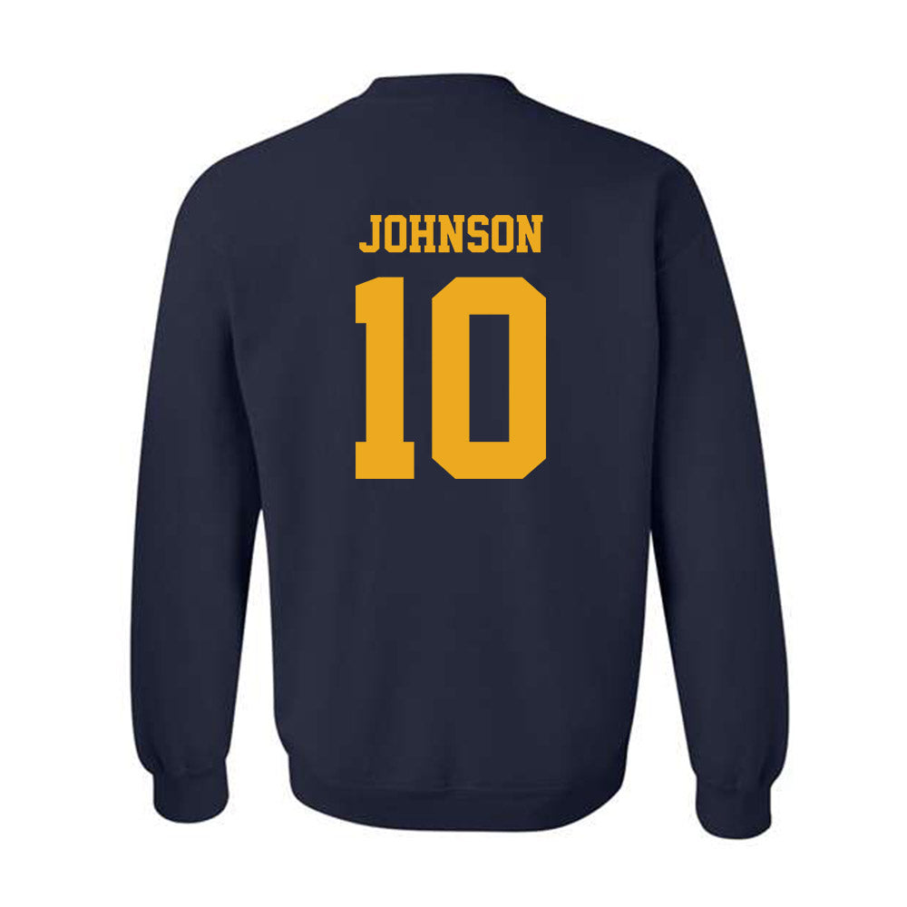 West Virginia - NCAA Football : Jeremiah Johnson - Classic Shersey Crewneck Sweatshirt-1