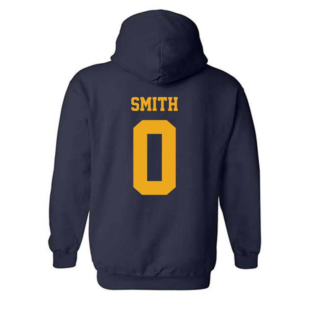 West Virginia - NCAA Baseball : Weston Smith - Classic Shersey Hooded Sweatshirt-1