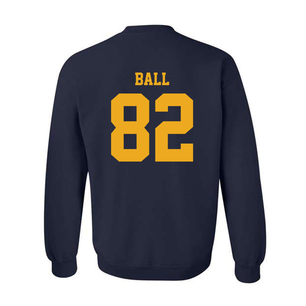 West Virginia - NCAA Football : Cam Ball - Classic Shersey Crewneck Sweatshirt-1
