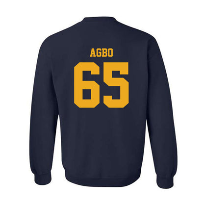West Virginia - NCAA Football : Malik Agbo - Classic Shersey Crewneck Sweatshirt-1