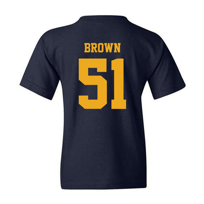 West Virginia - NCAA Football : Taylor Brown - Classic Shersey Youth T-Shirt-1