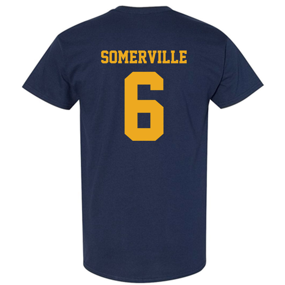 West Virginia - NCAA Men's Basketball : Martin Somerville - Classic Shersey T-Shirt-1