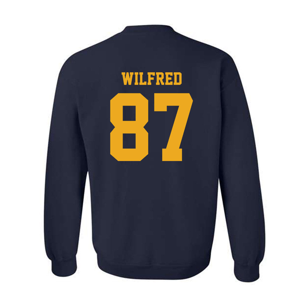 West Virginia - NCAA Football : Greg Wilfred - Classic Shersey Crewneck Sweatshirt-1