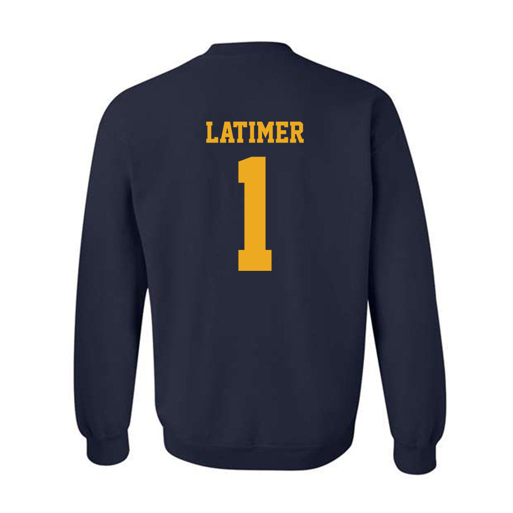 West Virginia - NCAA Football : Amari Latimer - Classic Shersey Crewneck Sweatshirt-1