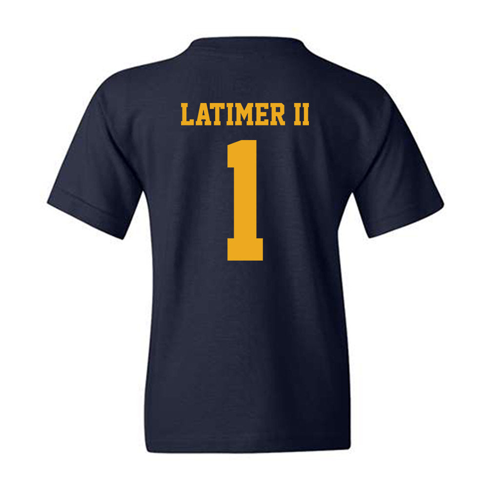 West Virginia - NCAA Football : Geimere Latimer II - Classic Shersey Youth T-Shirt-1