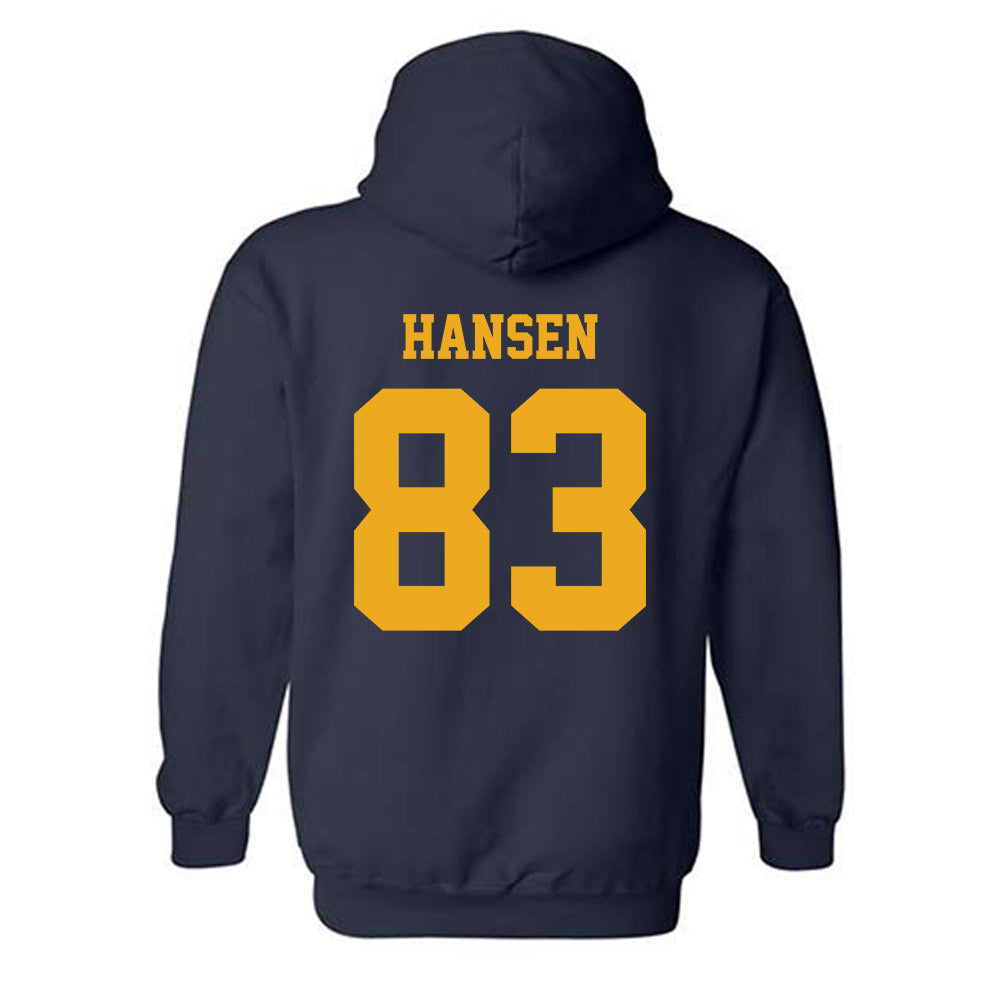 West Virginia - NCAA Football : Bryan Hansen - Classic Shersey Hooded Sweatshirt-1