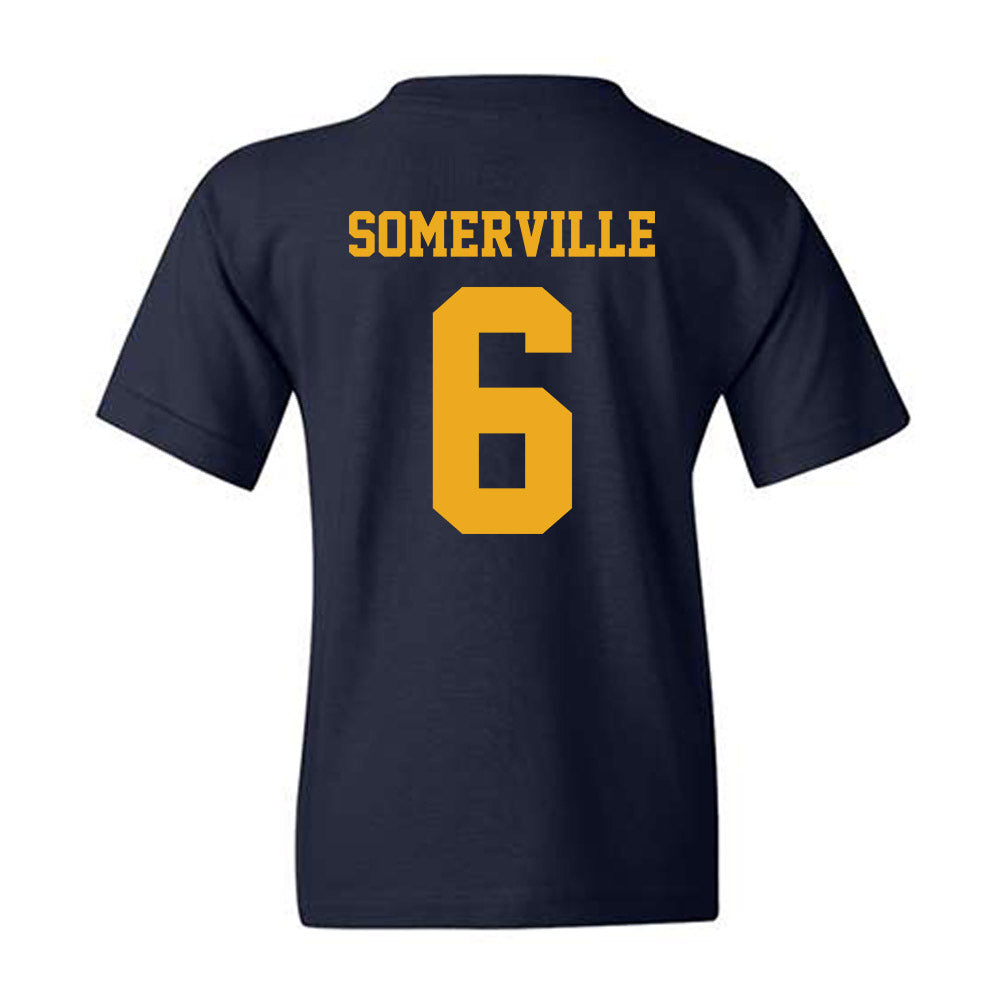 West Virginia - NCAA Men's Basketball : Martin Somerville - Classic Shersey Youth T-Shirt-1