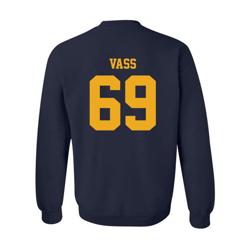 West Virginia - NCAA Football : Devin Vass - Classic Shersey Crewneck Sweatshirt-1