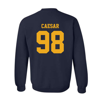 West Virginia - NCAA Football : Brandon Caesar - Classic Shersey Crewneck Sweatshirt-1