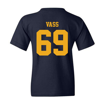 West Virginia - NCAA Football : Devin Vass - Classic Shersey Youth T-Shirt-1