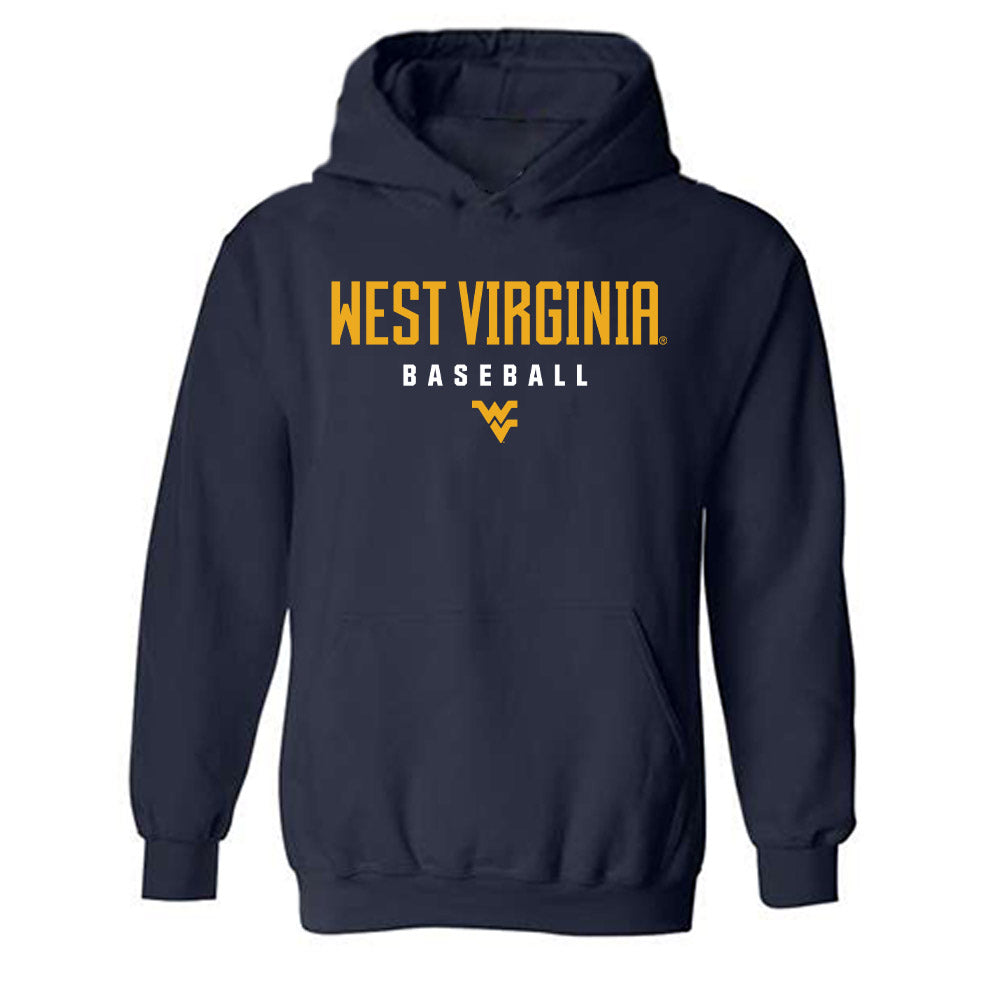 West Virginia - NCAA Baseball : Gavin Kelly - Classic Shersey Hooded Sweatshirt-0