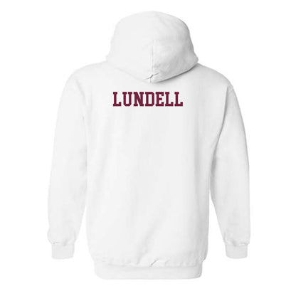 Fordham - NCAA Women's Swimming & Diving : Lexi Lundell - Classic Shersey Hooded Sweatshirt-1