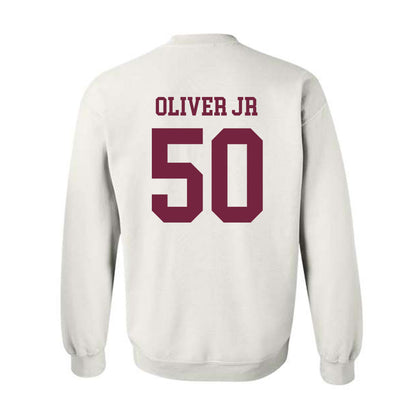 Fordham - NCAA Football : Brian Oliver Jr - Classic Shersey Crewneck Sweatshirt-1