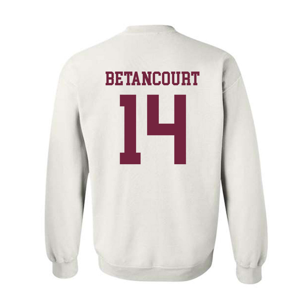 Fordham - NCAA Men's Soccer : Elias Betancourt - Classic Shersey Crewneck Sweatshirt-1
