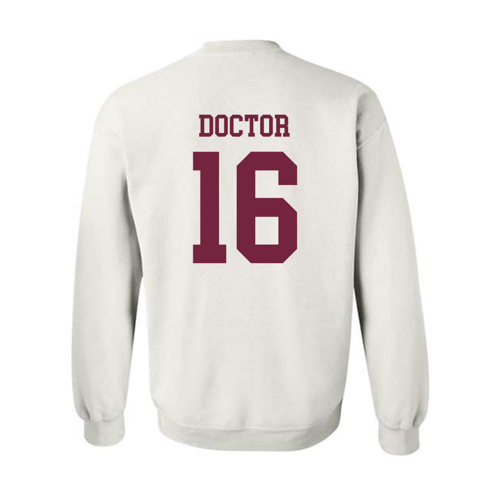 Fordham - NCAA Football : Michael Doctor - Classic Shersey Crewneck Sweatshirt-1