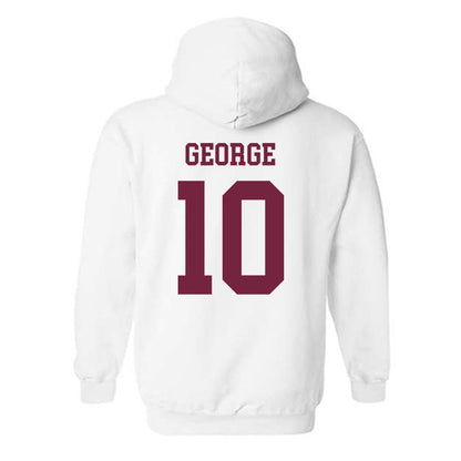 Fordham - NCAA Football : Jovan George - Classic Shersey Hooded Sweatshirt-1