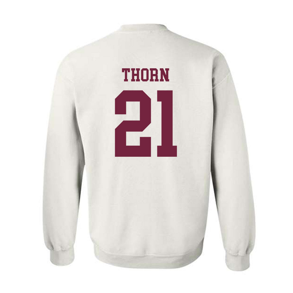 Fordham - NCAA Football : Michael Thorn - Classic Shersey Crewneck Sweatshirt-1