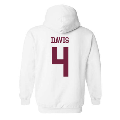 Fordham - NCAA Women's Basketball : Taya Davis - Classic Shersey Hooded Sweatshirt