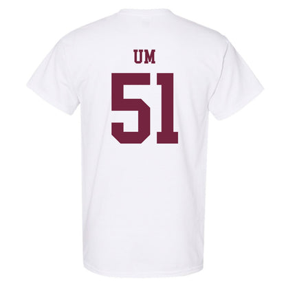 Fordham - NCAA Football : Ryan Um - Classic Shersey T-Shirt-1