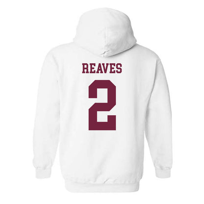 Fordham - NCAA Men's Basketball : Dejour Reaves - Classic Shersey Hooded Sweatshirt-1