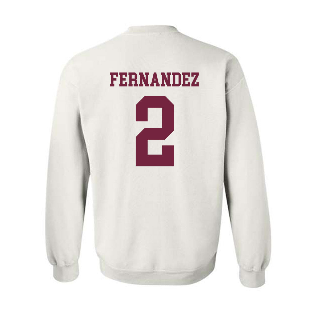 Fordham - NCAA Women's Volleyball : Lola Fernandez - Classic Shersey Crewneck Sweatshirt-1