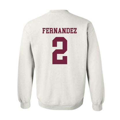Fordham - NCAA Women's Volleyball : Lola Fernandez - Classic Shersey Crewneck Sweatshirt-1