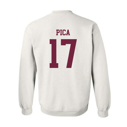 Fordham - NCAA Men's Soccer : Christian Pica - Classic Shersey Crewneck Sweatshirt-1