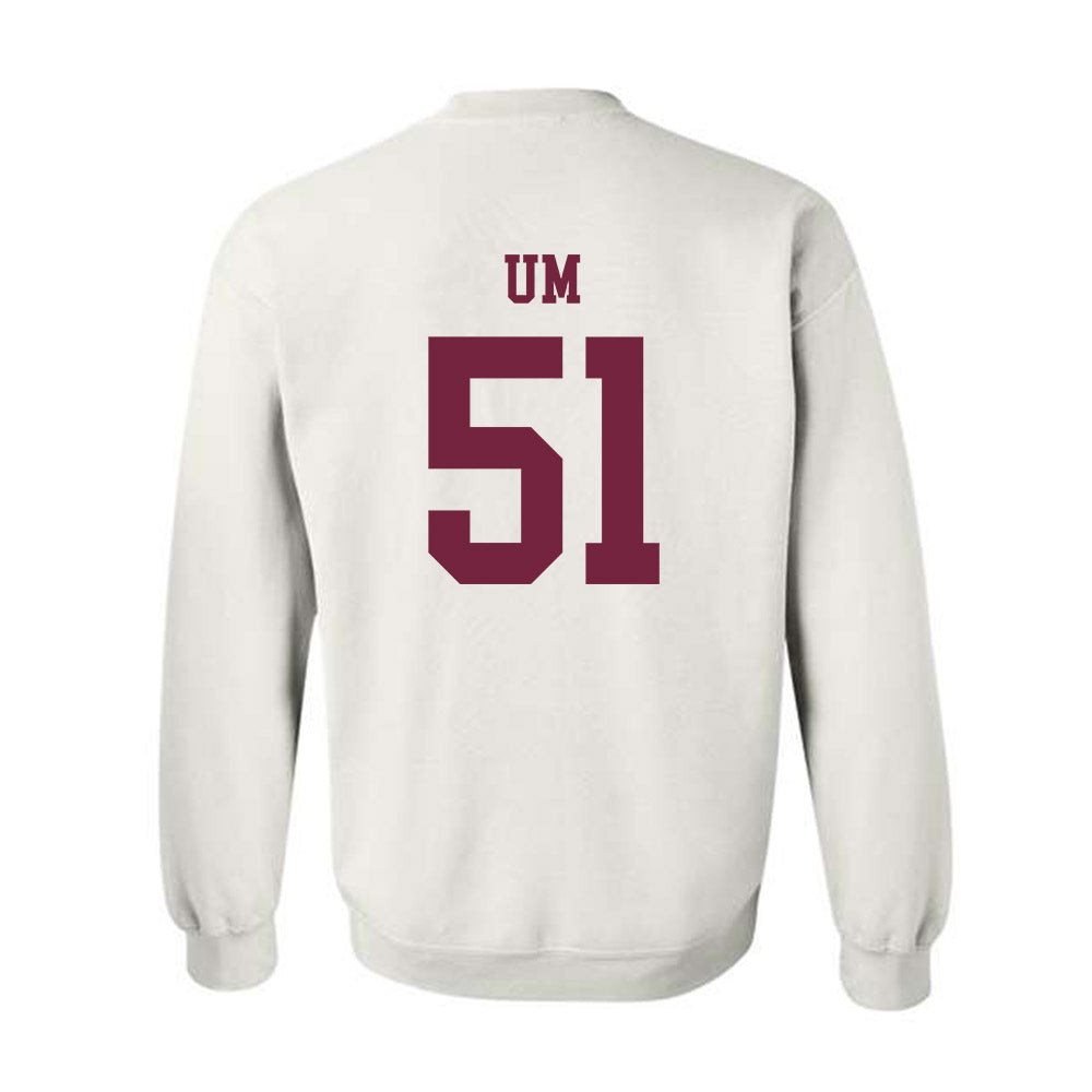 Fordham - NCAA Football : Ryan Um - Classic Shersey Crewneck Sweatshirt-1
