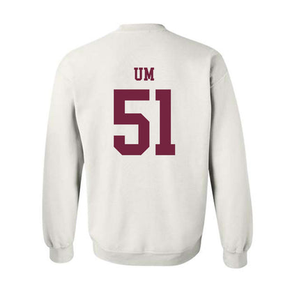 Fordham - NCAA Football : Ryan Um - Classic Shersey Crewneck Sweatshirt-1