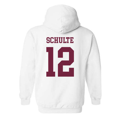 Fordham - NCAA Men's Basketball : Rikus Schulte - Classic Shersey Hooded Sweatshirt-1